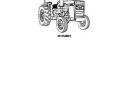 Massey Ferguson 651352M91 Parts Book - 235 Tractor (built in USA)