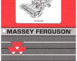 Massey Ferguson 651358M92 Parts Book - 510 Combine (eff sn 26829)