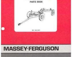 Massey Ferguson 651382M91 Parts Book - 75 Running Gear