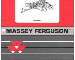 Massey Ferguson 651428M91 Parts Book - 730 Disc Harrow