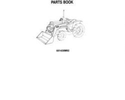 Massey Ferguson 651430M92 Parts Book - 216 / 1016 Loader
