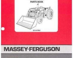 Massey Ferguson 651447M92 Parts Book - 256 Loader