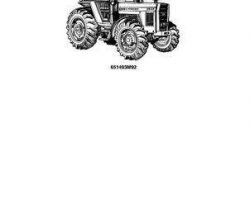 Massey Ferguson 651493M92 Parts Book - 3545 Tractor