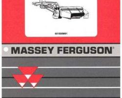 Massey Ferguson 651508M91 Parts Book - 530 Rotary Disc Mower