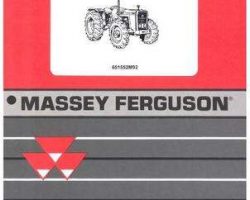 Massey Ferguson 651552M92 Parts Book - 294 Tractor (wet brakes, eff sn 2230003)