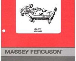 Massey Ferguson 651614M94 Parts Book - 1231 Mower