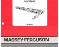 Massey Ferguson 651662M91 Parts Book - 210 Swather