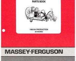 Massey Ferguson 651663M92 Parts Book - 205C Crimper
