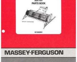 Massey Ferguson 651666M91 Parts Book - 9650 Soybean Header (20 ft / 25 ft)