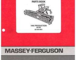 Massey Ferguson 651681M91 Parts Book - 200 Windrower (1995)