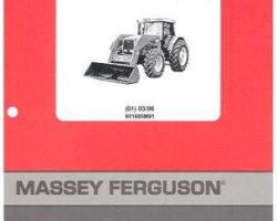 Massey Ferguson 651685M91 Parts Book - 932 / 938 / 948 / 956 Loader