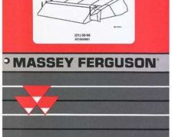 Massey Ferguson 651699M91 Parts Book - 6000 Series Stripper Header (eff sn W45101)