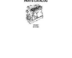 Massey Ferguson 651721M91 Parts Book - 220 Swather Engine (1004-42)