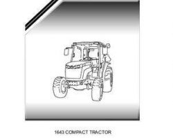 Massey Ferguson 651900M3 Parts Book - 1643 Compact Tractor