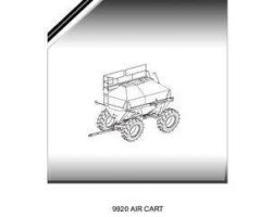 Massey Ferguson 651971M3 Parts Book - 9920 Air Cart