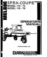 Spra-Coupe 6619901 Operator Manual - 116 Sprayer
