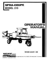Spra-Coupe 6619968 Operator Manual - 215 Sprayer