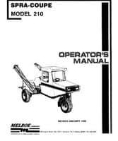 Spra-Coupe 6619984 Operator Manual - 210 Sprayer