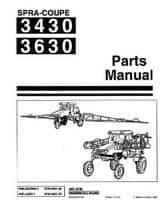 Spra-Coupe 6722162 Parts Book - 3430 / 3630 Sprayer