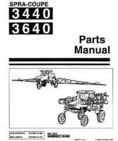 Spra-Coupe 6724502 Parts Book - 3440 / 3640 Sprayer (1995 - 2000)