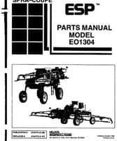 Spra-Coupe 6724773 Parts Book - E1304 Sprayer (ESP, 1995 - 2000)