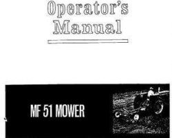 Massey Ferguson 690433M2 Operator Manual - 51 Mower