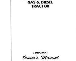 Massey Ferguson 690572M1 Operator Manual - 35 Turf & Utility Tractor
