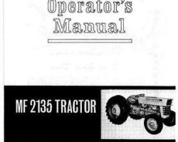 Massey Ferguson 690684M1 Operator Manual - 2135 Utility Tractor