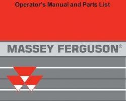 Massey Ferguson 700004276A Operator Manual - 3995 Bi-Fold Rake (18 wheel, Hi-Capacity)