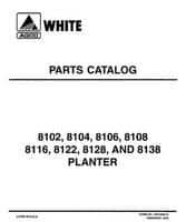 White Planter 700720651C Parts Book - 8102 / 8104 / 8106 / 8108 / 8116 / 8122 / 8128 / 8138 Planter