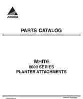 White Planter 700721856D Parts Book - 8100 / 8300 / 8500 / 8600 / 8700 Series Planter (attachments)