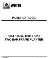 White Planter 700722039B Parts Book - 8604 / 8606 / 8608 / 8616 Planter (2 bar, prior to sn 'HS')