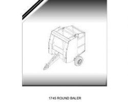 Massey Ferguson 700724391H Parts Book - 1745 Round Baler