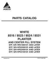 White Planter 700727143B Parts Book - 8516 / 8523 / 8524 / 8531 Planter (CFS, eff sn 'HR' & 'HP')