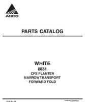 White Planter 700728761A Parts Book - 8831 Planter (CFS, narrow transport, forward fold)