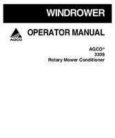 AGCO 700729345B Operator Manual - 3309 Rotary Mower Conditioner