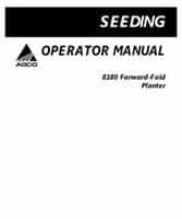 White Planter 700729813A Operator Manual - 8182 / 8186 Planter (forward fold, eff sn 'HS')