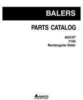 AGCO 700730174B Parts Book - 7105 Rectangular Baler
