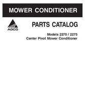 AGCO 700730211A Parts Book - 2270 / 2275 Mower Conditioner