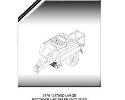 Massey Ferguson 700730448G Parts Book - 2170 / 2170XD Baler / AC25 Bale Accumulator