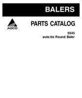 AGCO 700730554A Parts Book - 5545 Round Baler (auto tie)