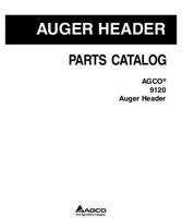 AGCO 700730995B Parts Book - 9120 Auger Header