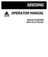 White Planter 700732441A Operator Manual - 8824 Planter (70 cm row spacing, export)