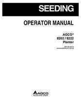 AGCO 700732443F Operator Manual - 8202 / 8222 Planter (eff sn 'HS')