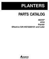 AGCO 700733187B Parts Book - 8722 Planter
