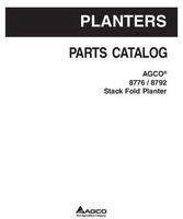 AGCO 700734860A Parts Book - 8776 / 8792 Planter (stack fold)