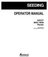 AGCO 700736964E Operator Manual - 8606 / 8608 Planter