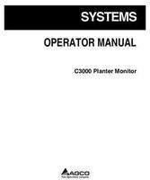 AGCO 700743526A Operator Manual - C3000 Planter Monitor