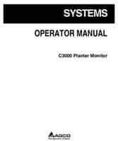 White Planter 700743526A Operator Manual - C3000 Planter Monitor