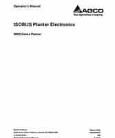 White Planter 700748202A Operator Manual - ISOBUS Planter Electronics (9000 series planters)
